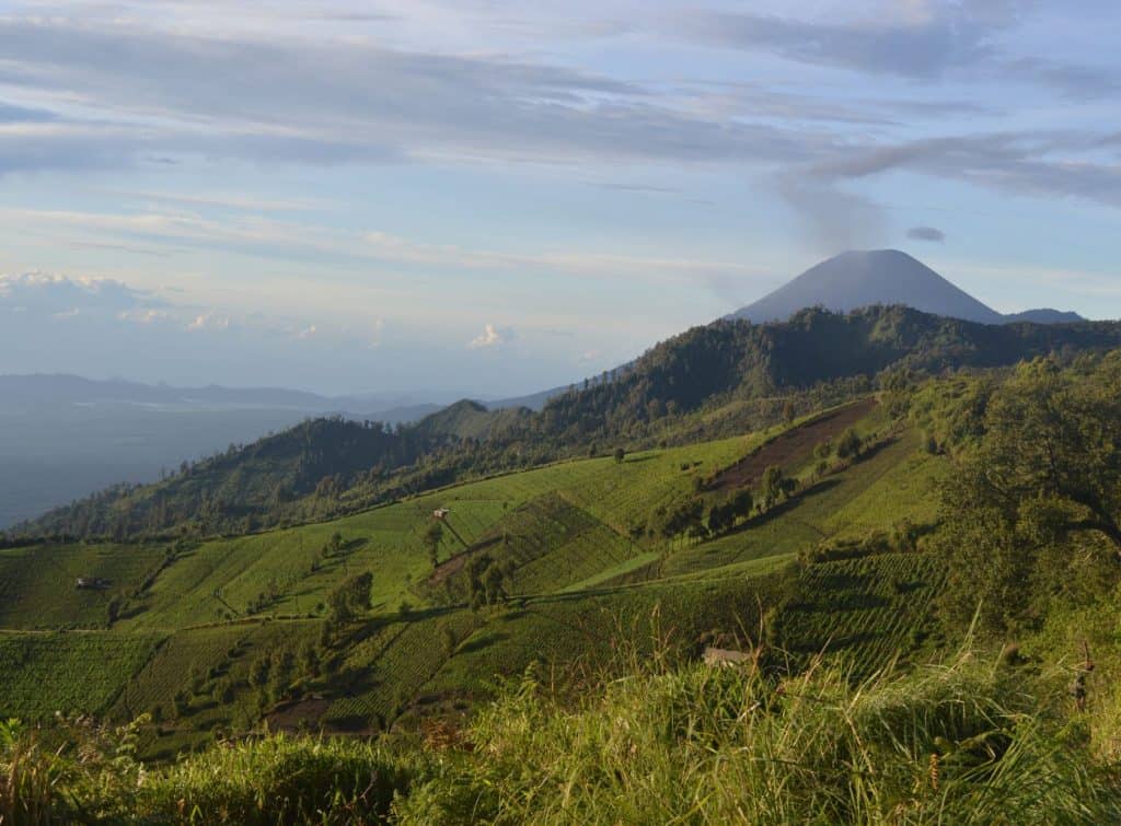 Highest Mountain in Indonesia